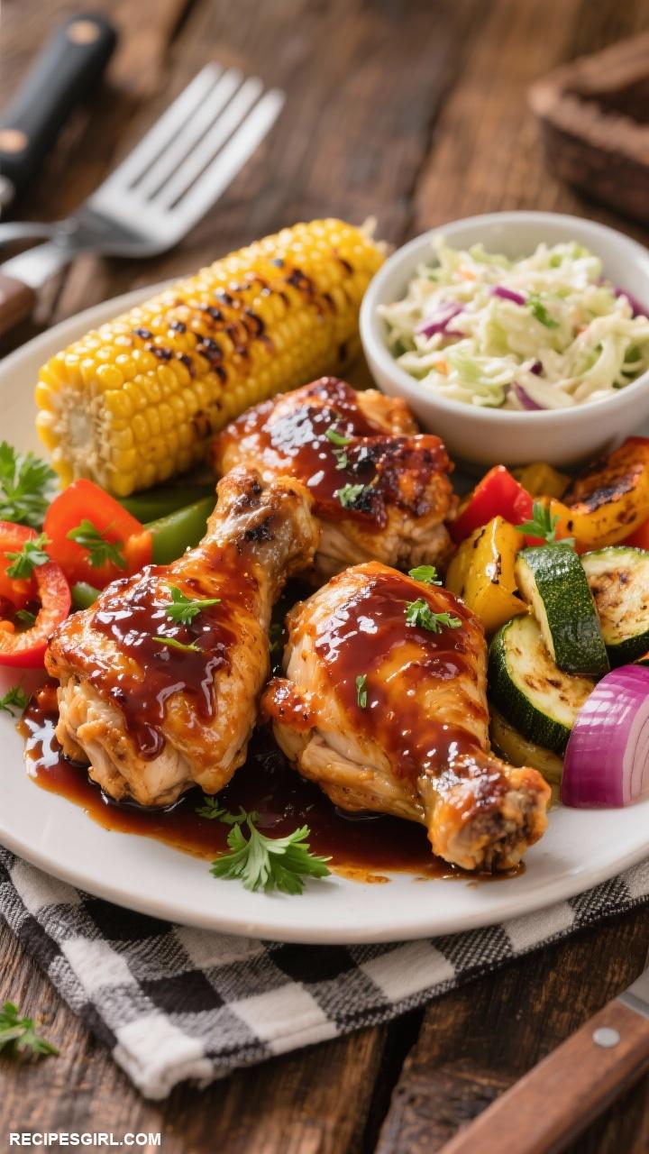 chicken recipes 5. BBQ Baked Chicken Thighs