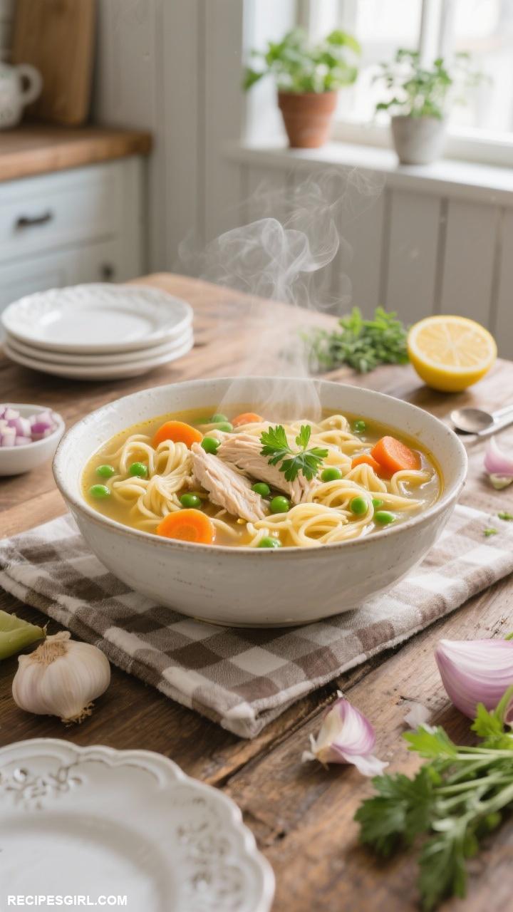 comfort foods Chicken Noodle Soup