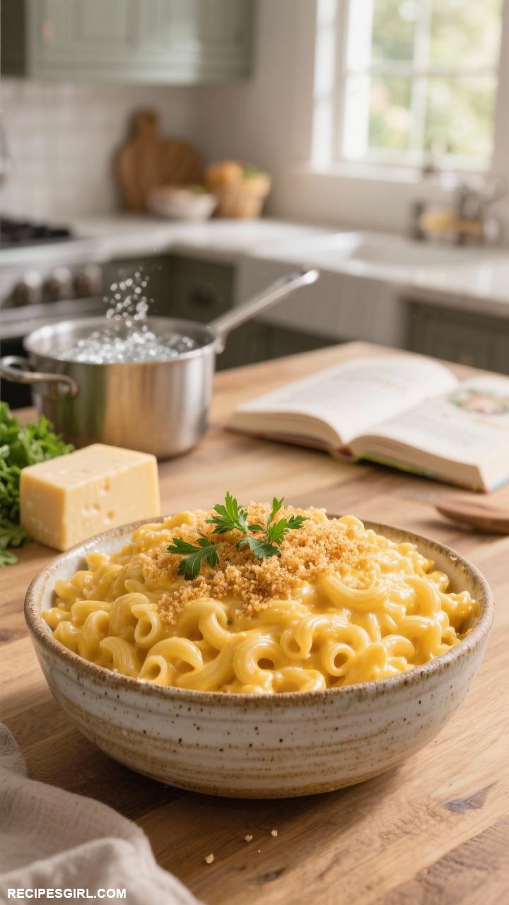 comfort foods Macaroni and Cheese