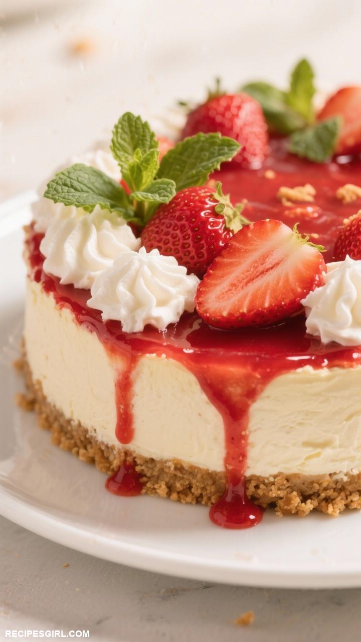 dessert recipes No Bake Cheesecake