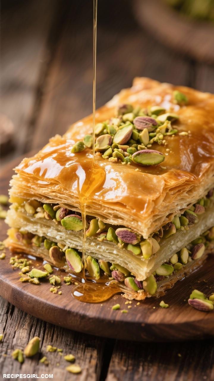 dessert recipes Pistachio Baklava