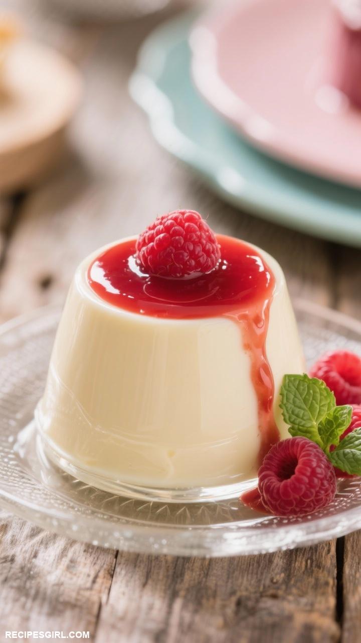 dessert recipes Vanilla Panna Cotta