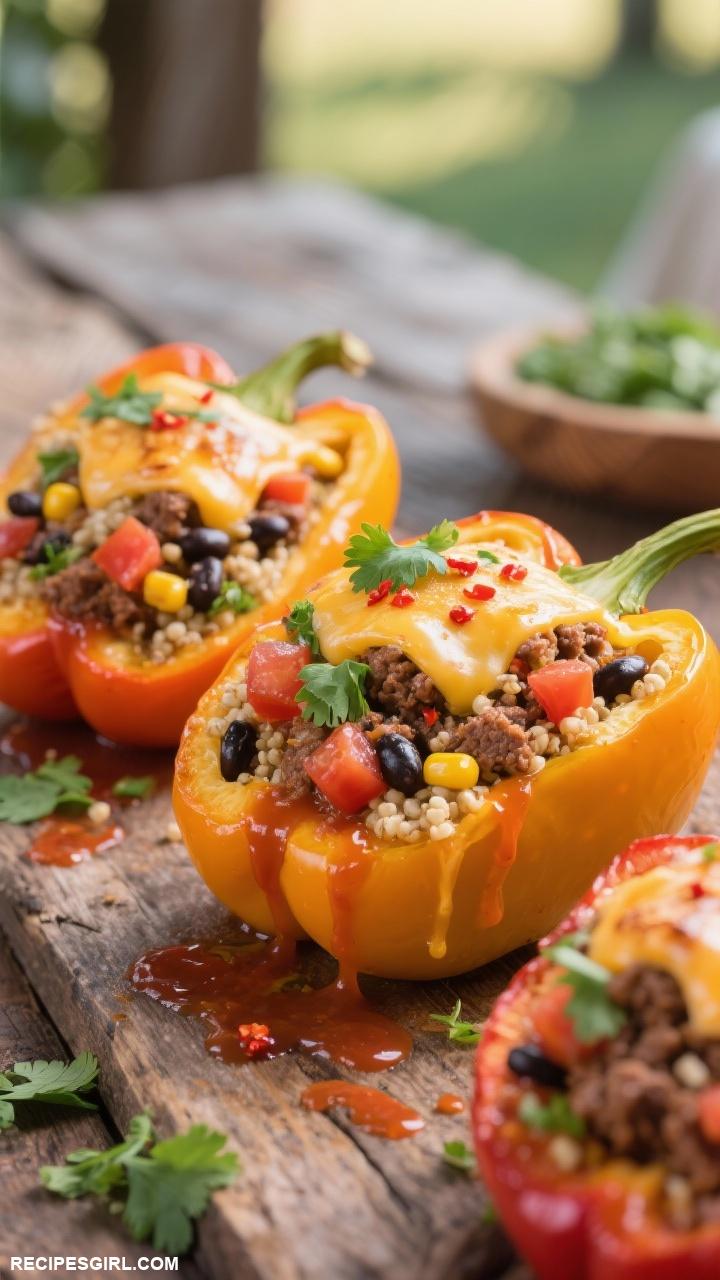 side dish recipes Stuffed Bell Peppers